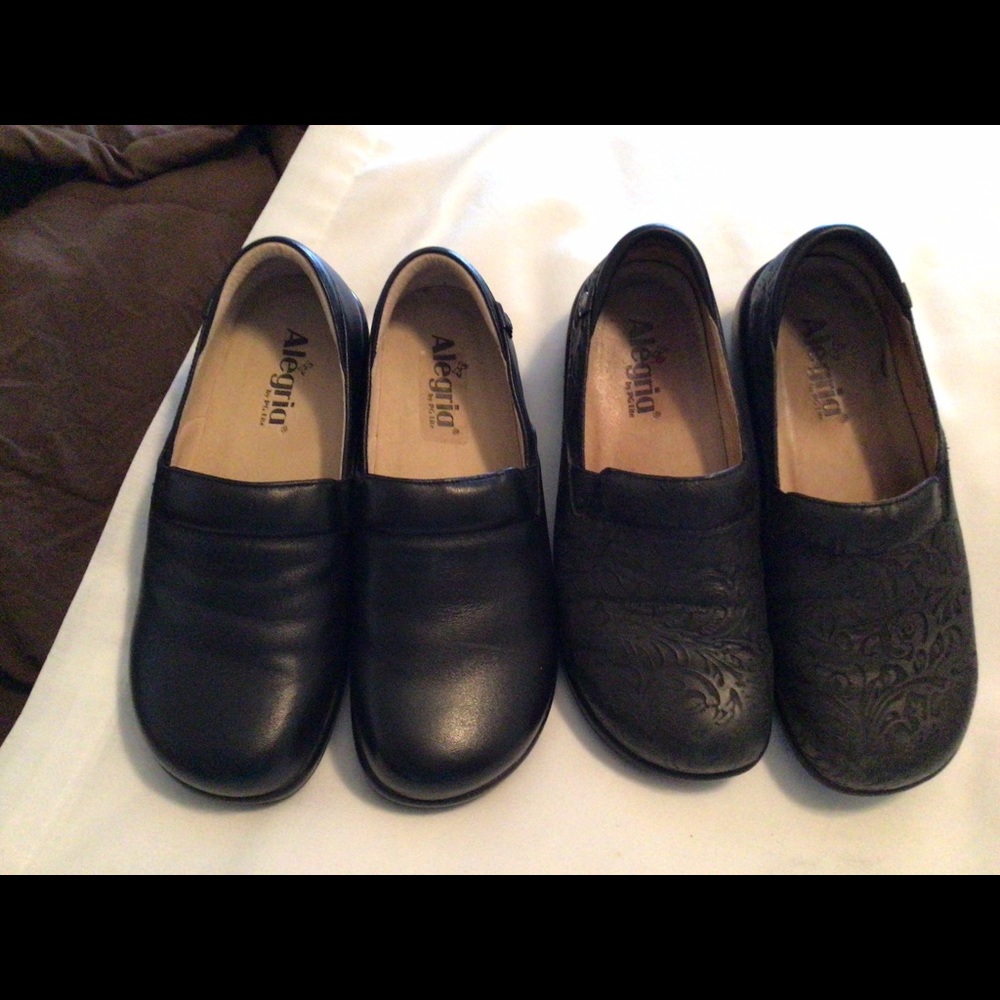 2 pr sz 38 Alegria shoes